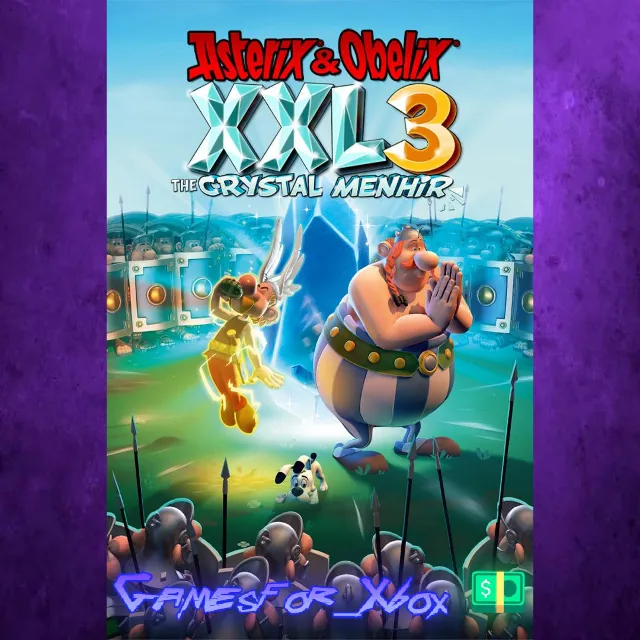 ☀️Asterix &amp; Obelix XXL3 The Crystal Menhir XBOX