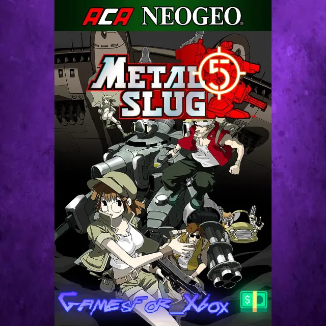 ☀️ACA NEOGEO METAL SLUG 5 XBOX
