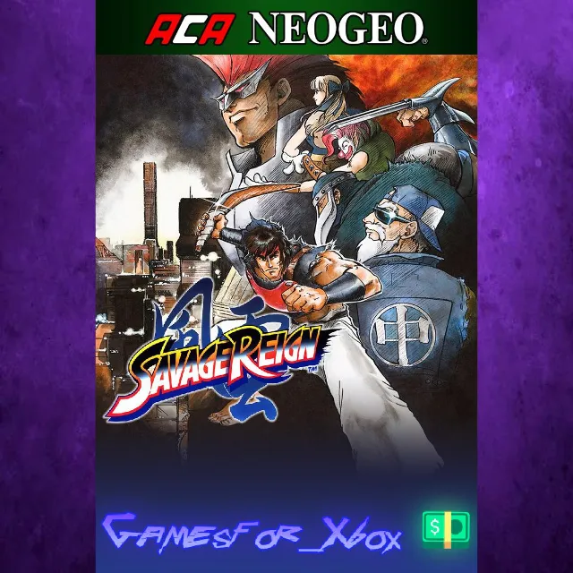 ☀️ACA NEOGEO SAVAGE REIGN XBOX