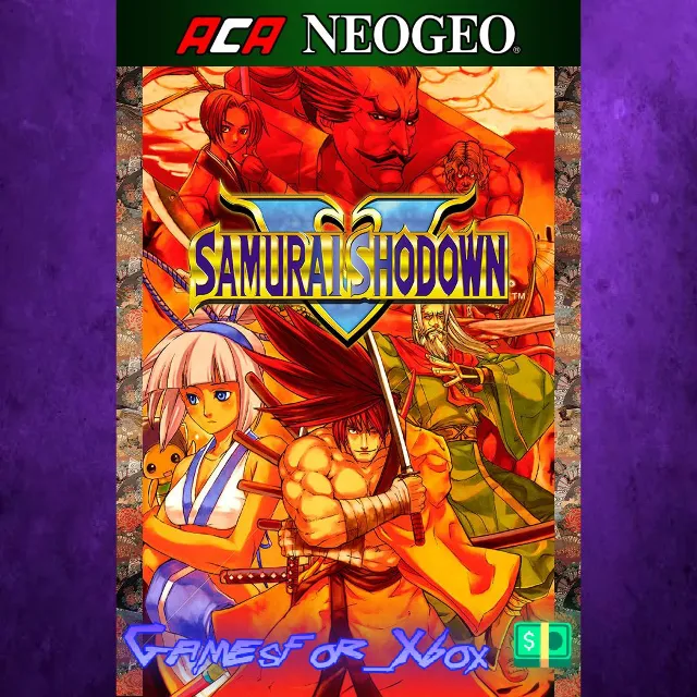 ☀️ACA NEOGEO SAMURAI SHODOWN V XBOX