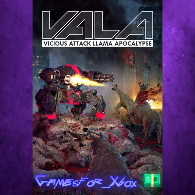 ☀️Vicious Attack Llama Apocalypse XBOX