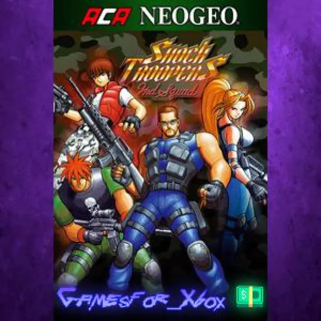 ☀️ACA NEOGEO SHOCK TROOPERS 2nd Squad XBOX