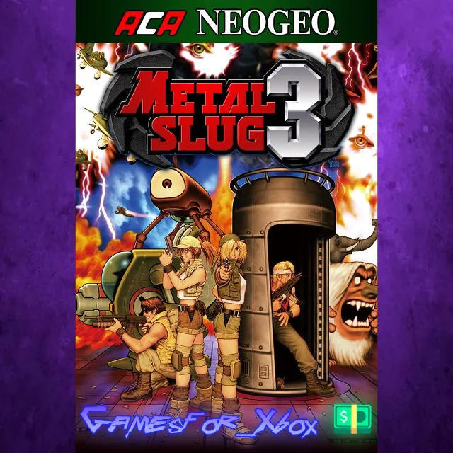 ☀️ACA NEOGEO METAL SLUG 3 XBOX
