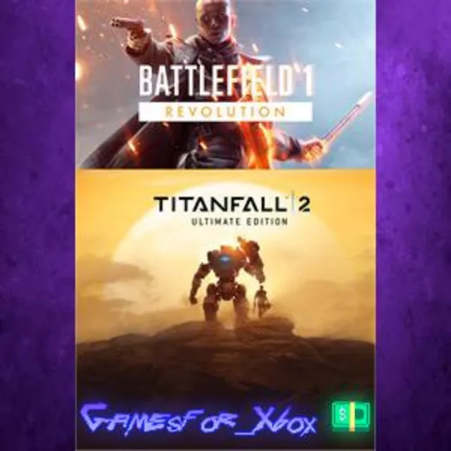 ☀️Battlefield 1 &amp; Titanfall™ 2 Ultimate Bundle XBOX