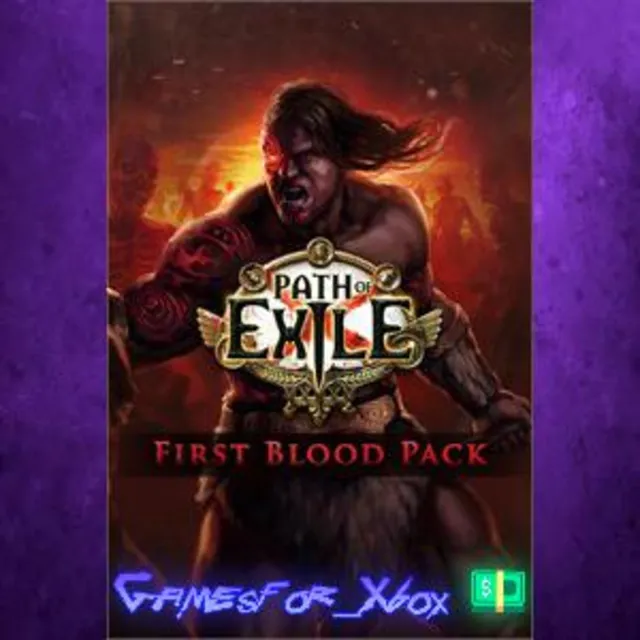 ☀️Path of Exile First Blood Bundle XBOX