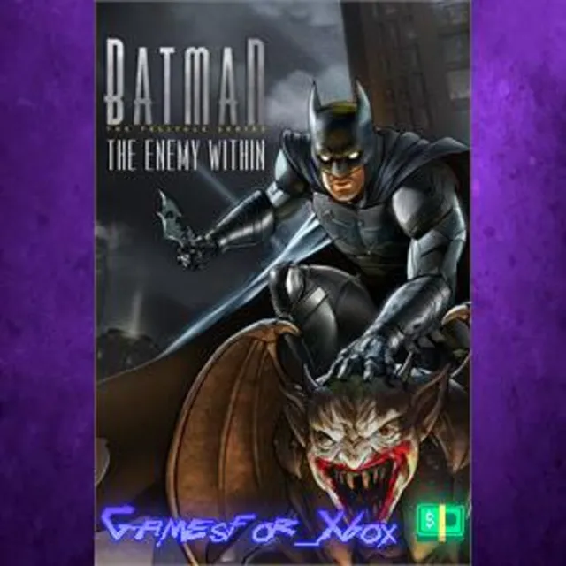 ☀️Batman The Enemy Within - The Complete Season Episodes 1-5 XBOX