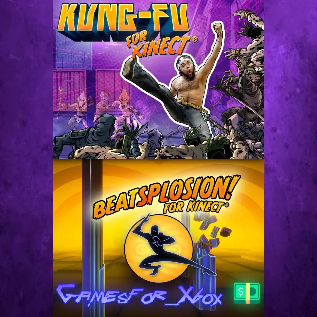☀️Beat This Bundle Kung-Fu &amp; Beatsplosion XBOX