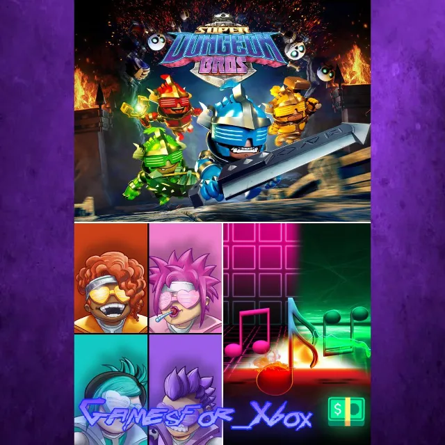 ☀️Super Dungeon Bros MEGA Bundle Pack XBOX
