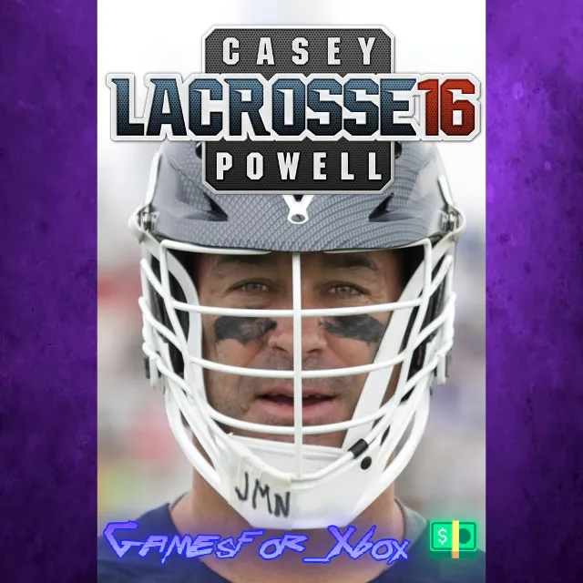 ☀️Casey Powell Lacrosse 16 XBOX