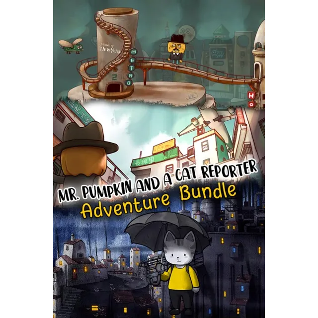 ✅ Mr. Pumpkin 1+2: Kowloon walled + RainCity Xbox актив