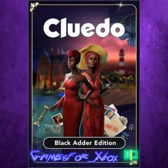 ☀️Cluedo black Adder Edition XBOX