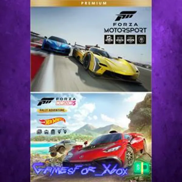 ☀️Forza Motorsport and Forza Horizon 5 Premium Editions Bundle XBOX