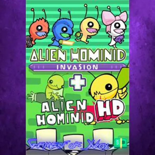 ☀️Alien Hominid The Extra Terrestrial Bundle XBOX