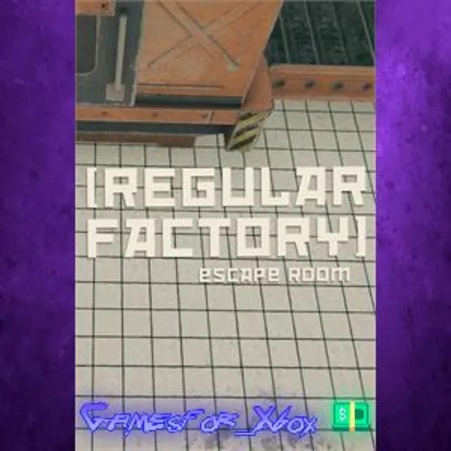 ☀️Regular Factory Escape Room XBOX
