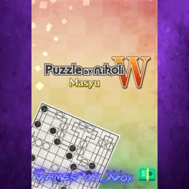 ☀️Puzzle by Nikoli W Masyu XBOX