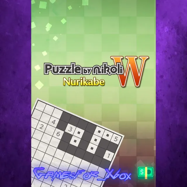☀️Puzzle by Nikoli W Nurikabe XBOX