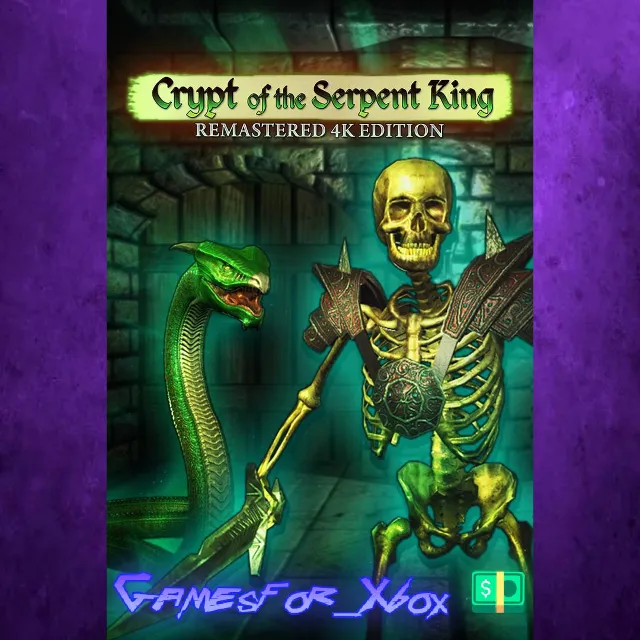 ☀️Crypt of the Serpent King Remastered 4K Edition XBOX