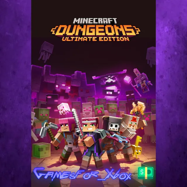 ☀️Minecraft Dungeons Ultimate Edition XBOX