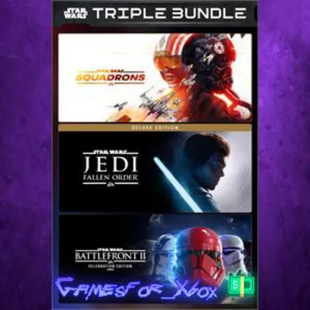 ☀️EA STAR WARS TRIPLE BUNDLE XBOX