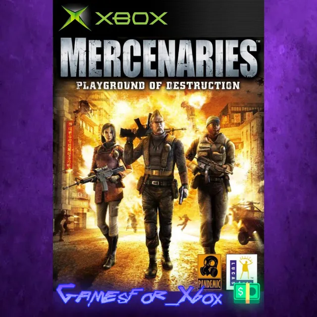 ☀️Mercenaries Playground of Destruction XBOX