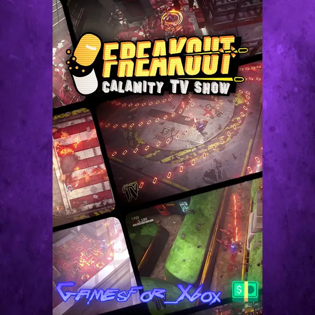 ☀️Freakout Calamity TV Show XBOX