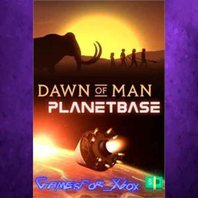 ☀️Dawn of Man + Planetbase XBOX