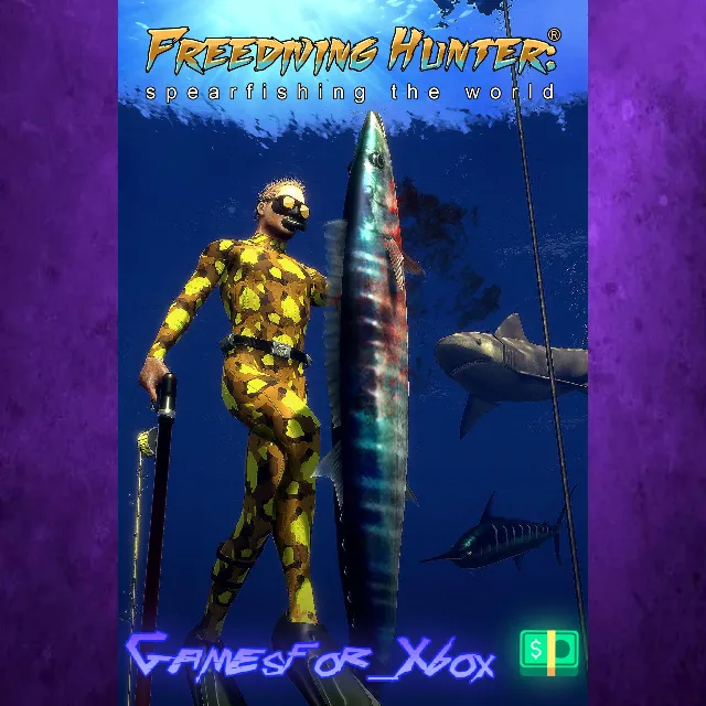 ☀️Freediving Hunter Spearfishing the World XBOX