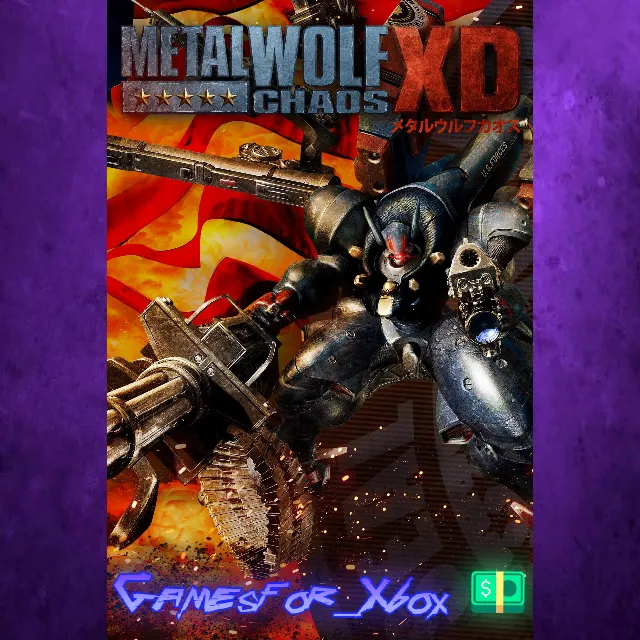 ☀️Metal Wolf Chaos XD XBOX