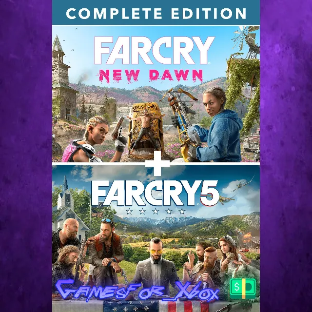 ☀️Far Cry 5 + Far Cry® New Dawn Deluxe Edition Bundle XBOX