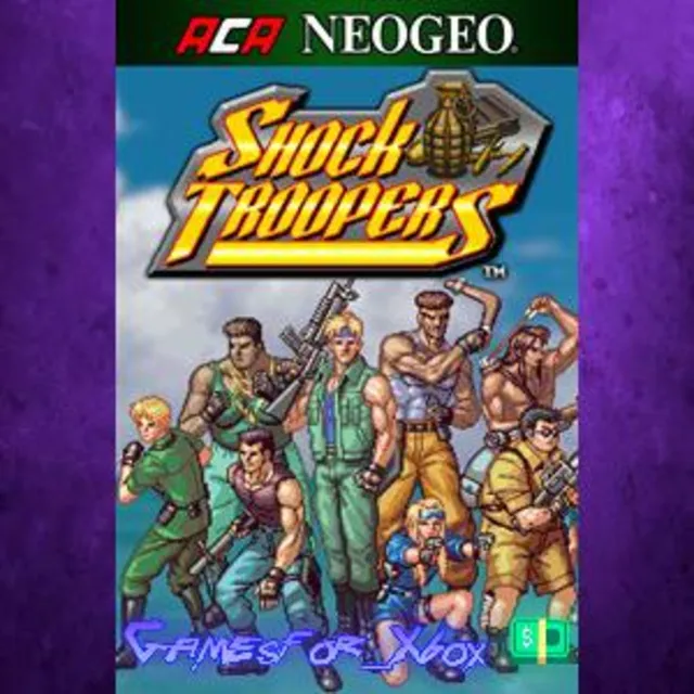 ☀️ACA NEOGEO SHOCK TROOPERS XBOX