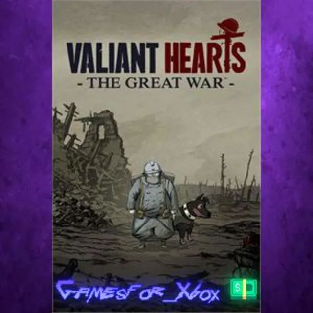 ☀️Valiant Hearts The Great War XBOX