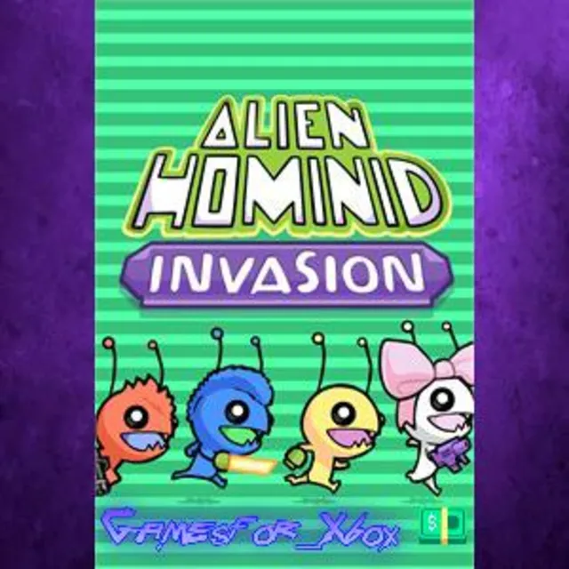 ☀️Alien Hominid Invasion XBOX