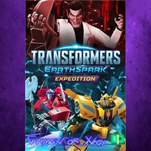 ☀️TRANSFORMERS EARTHSPARK - Expedition XBOX