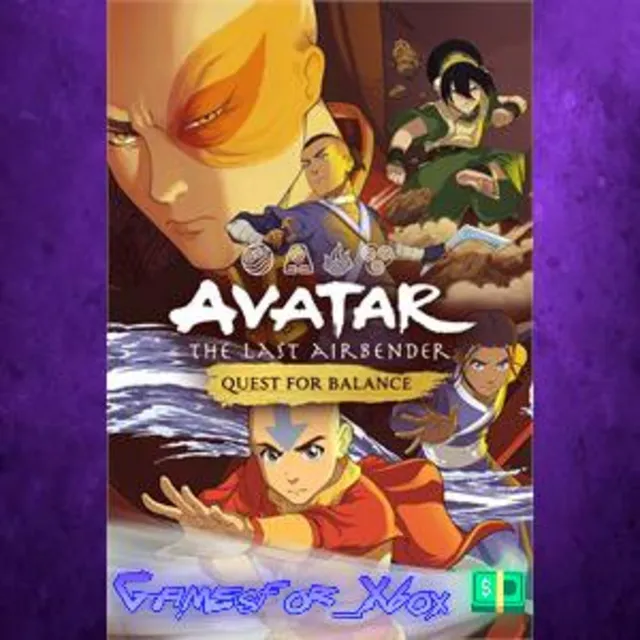 ☀️Avatar The Last Airbender Quest for Balance XBOX