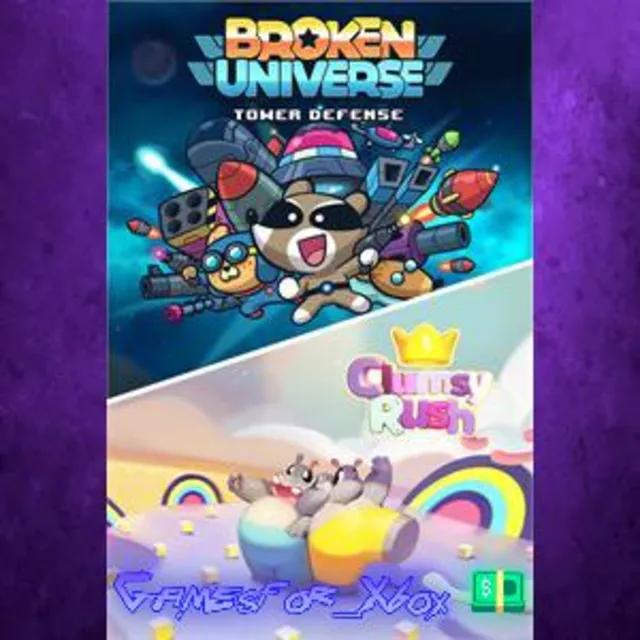 ☀️Broken Universe - Tower Defense + Clumsy Rush XBOX