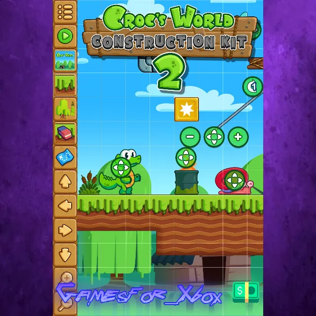 ☀️Croc’s World Construction Kit 2 XBOX