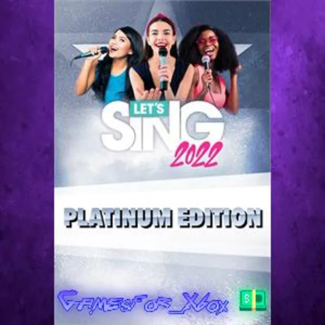 ☀️Let’s Sing 2022 Platinum Edition XBOX