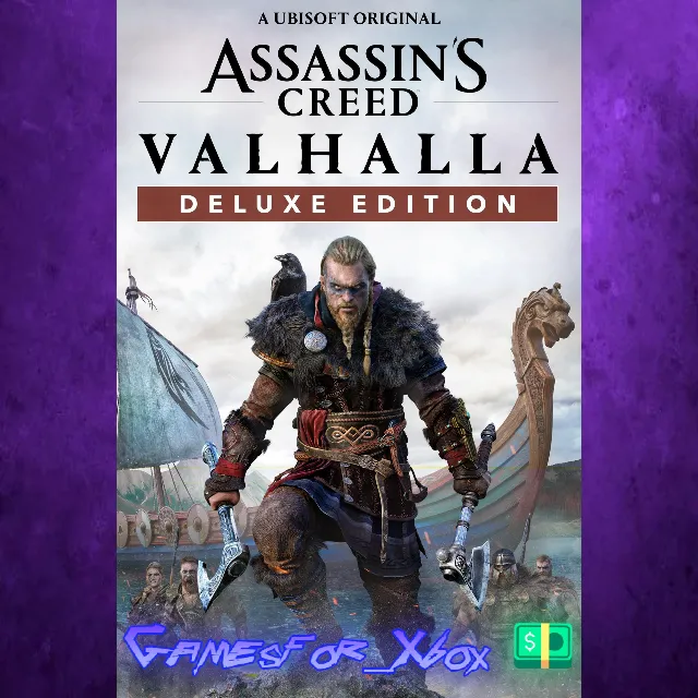 ☀️Assassin’s Creed Valhalla Deluxe Edition XBOX