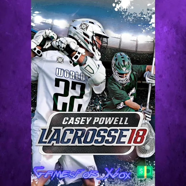 ☀️Casey Powell Lacrosse 18 XBOX
