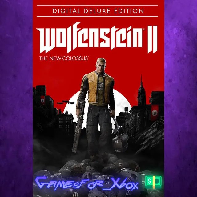 ☀️Wolfenstein II The New Colossus Digital Deluxe Edition XBOX