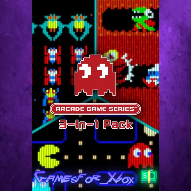 ☀️ARCADE GAME SERIES 3-in-1 Pack XBOX