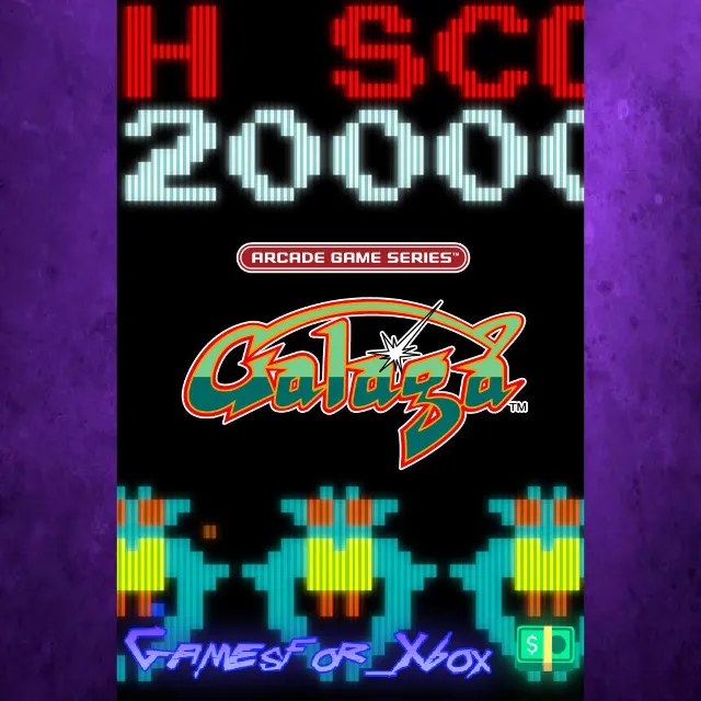 ☀️ARCADE GAME SERIES GALAGA XBOX