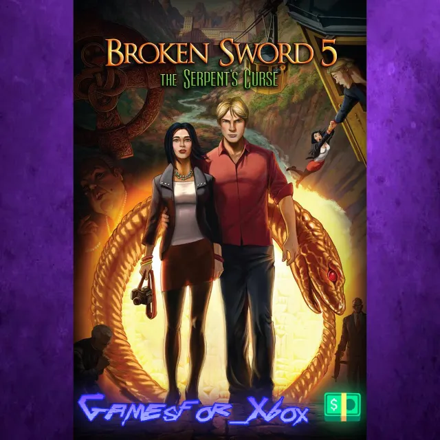☀️Broken Sword 5 - the Serpent’s Curse XBOX