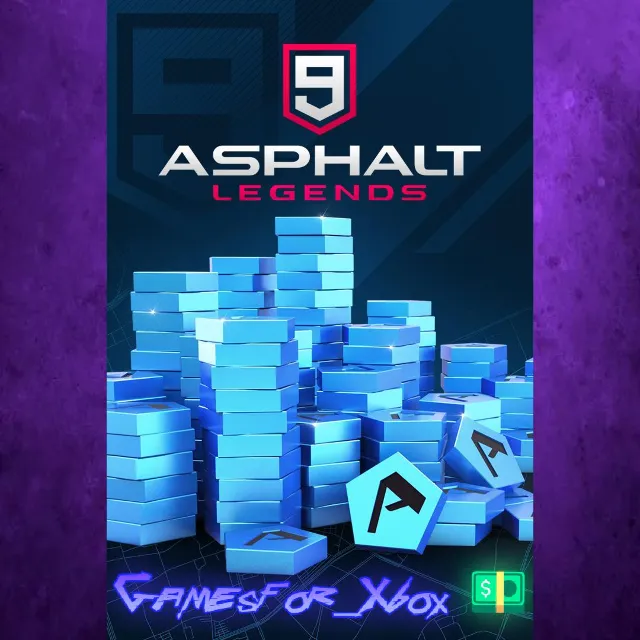 ☀️Asphalt 9 - 3,000 Tokens XBOX