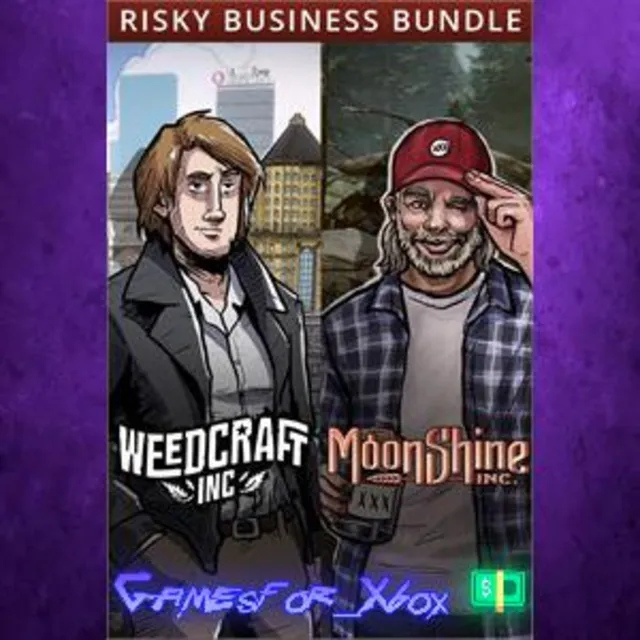 ☀️Weedcraft Inc &amp; Moonshine Inc - Risky Business Bundle XBOX