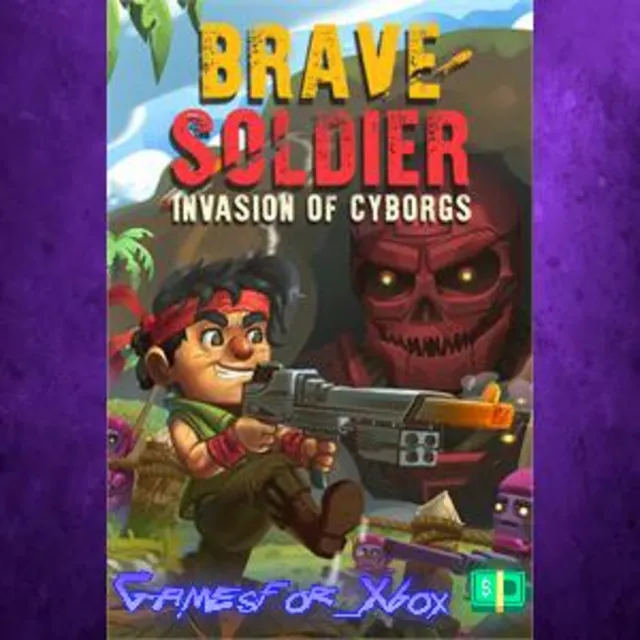 ☀️Brave Soldier - Invasion of Cyborgs XBOX