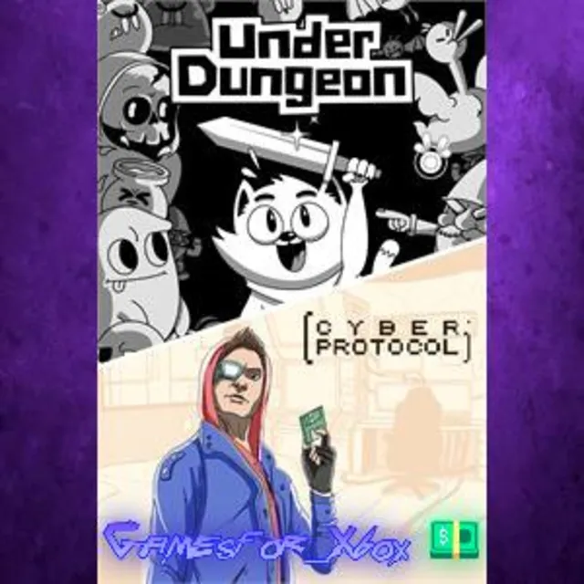 ☀️UnderDungeon + Cyber Protocol XBOX