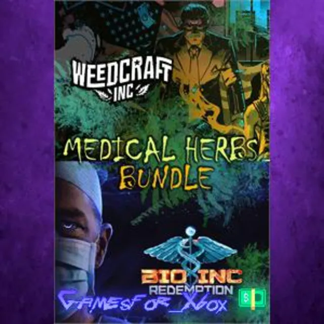 ☀️Weedcraft Inc + Bio Inc. Redemption - Medical Herbs Bundle XBOX