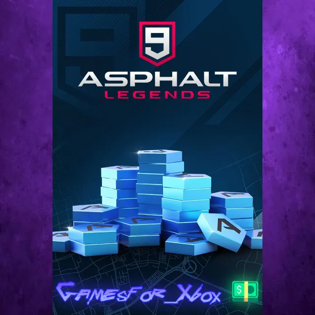 ☀️Asphalt 9 - 470 Tokens XBOX