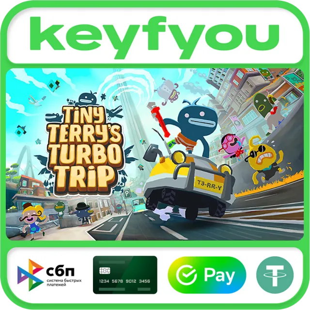 Tiny Terry's Turbo Trip / STEAM КЛЮЧ 🔥